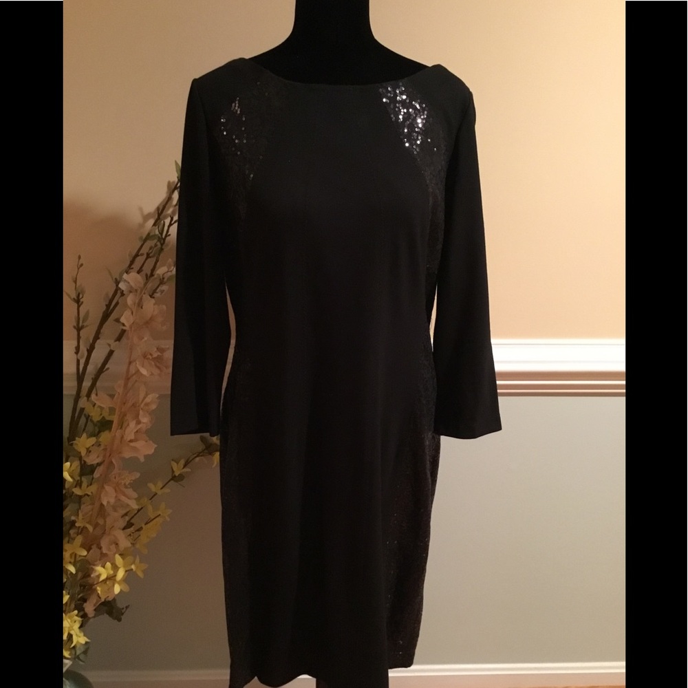 Sale - Muse black cocktail dress size 14